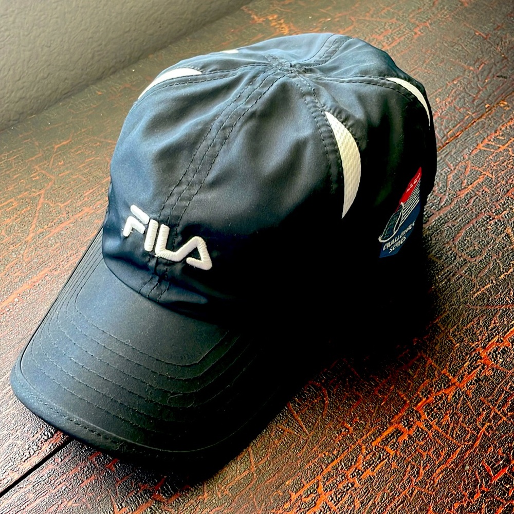 Fila Cap - Black with white accents